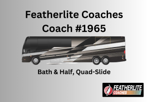 Featherlite Coaches Prevost Motorhome Coach 1965