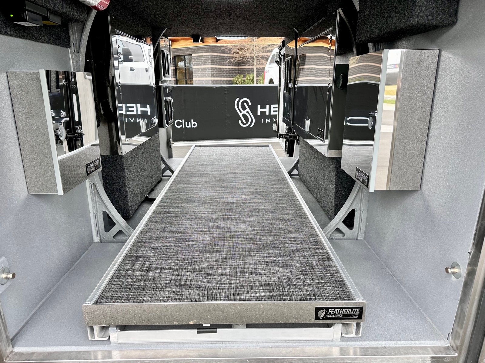 Storage Bay 2 | Coach 1819 "Misano" | Featherlite Coaches Prevost Motorhome| Featherlite Coaches Prevost Motorhome