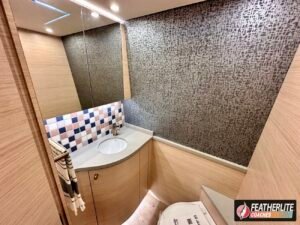 Powder Room | 2026 Featherlite Prevost Palisades Motor Coach