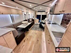 Salon Forward | 2026 Featherlite Prevost Palisades Motor Coach