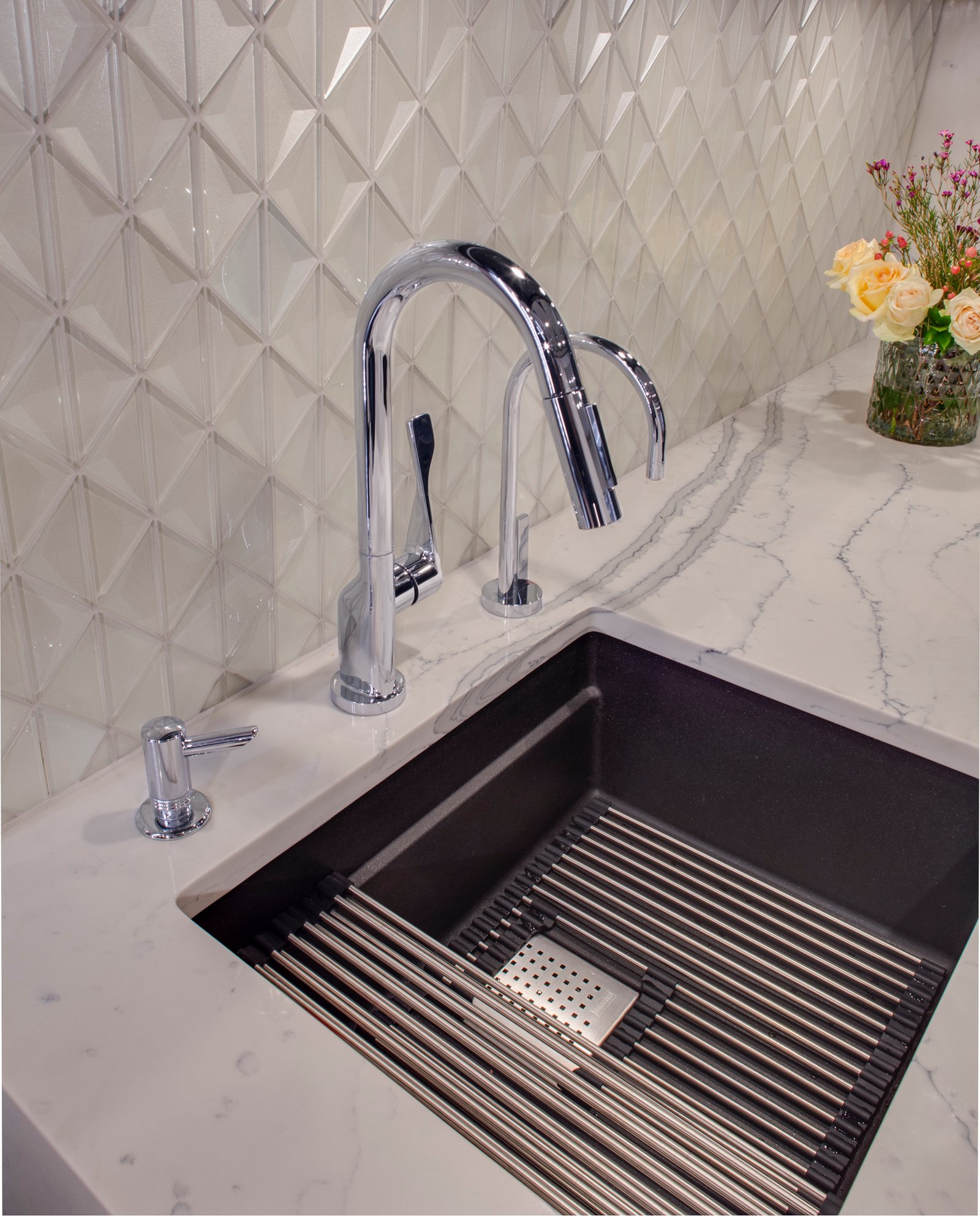 Coach 1356 | 2025 Featherlite Coaches Prevost | Galley Sink