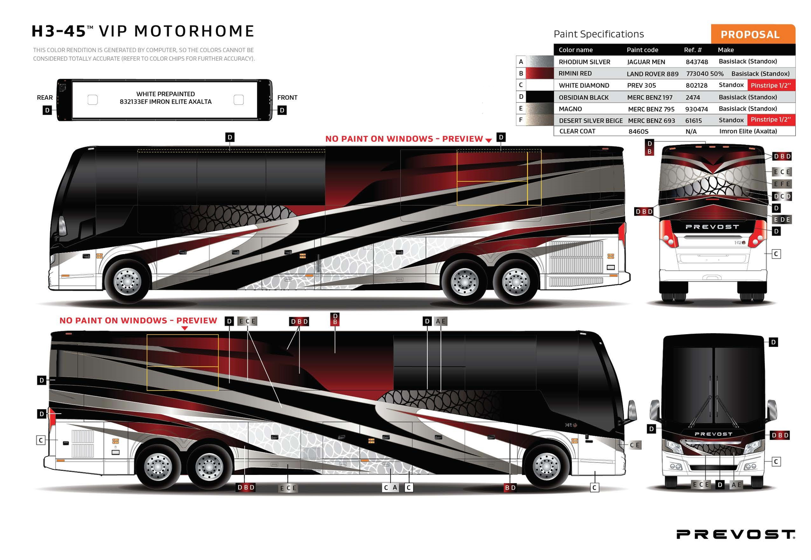 design of paint scheme on 1919