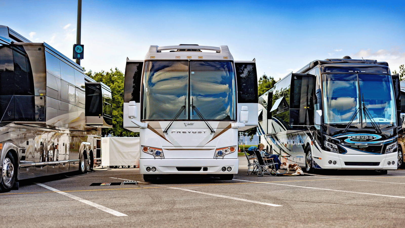 Comparing luxury Prevost coach converters